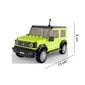 Cada C55023W Plokid Sõiduk Suzuki Jimny 1:24 192 tk. цена и информация | Klotsid ja konstruktorid | hansapost.ee