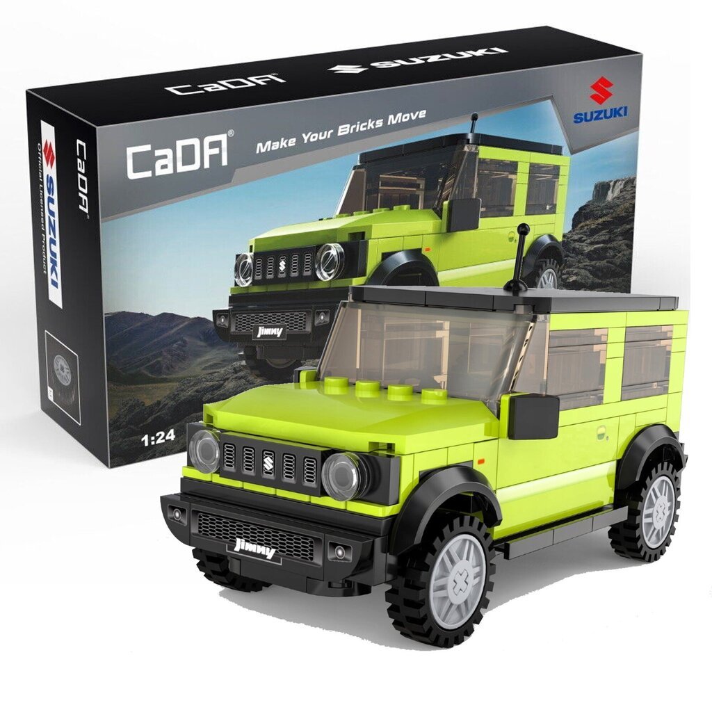 Cada C55023W Plokid Sõiduk Suzuki Jimny 1:24 192 tk. цена и информация | Klotsid ja konstruktorid | hansapost.ee