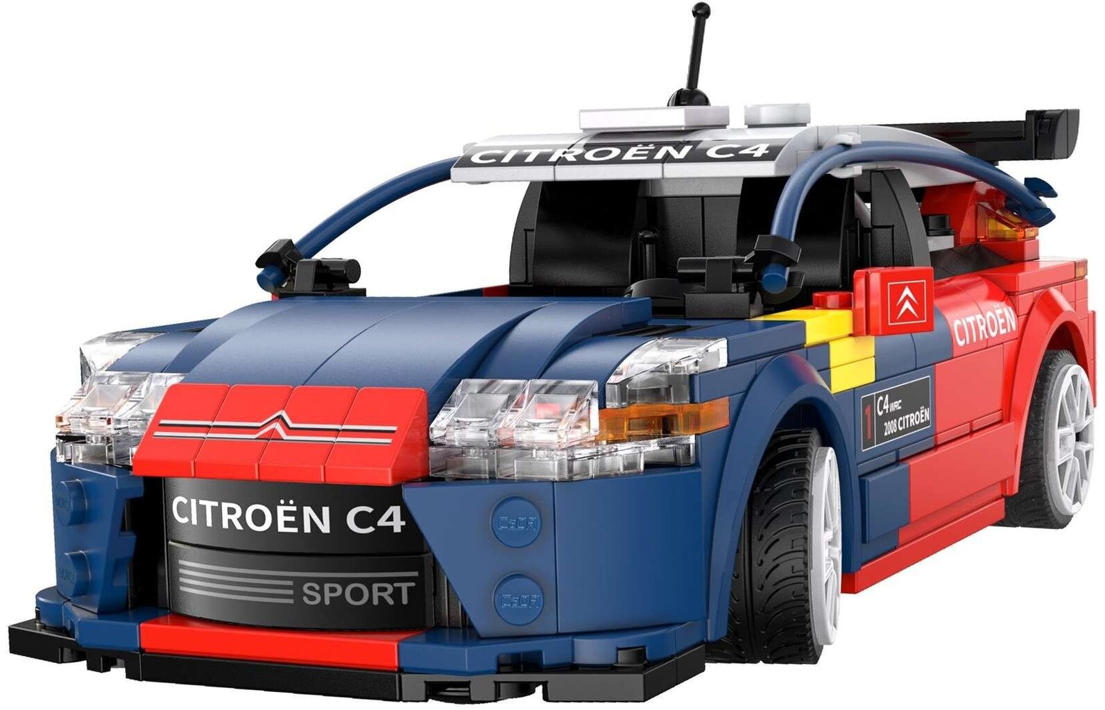 Konstruktori Cada Citroen C4 WRC 329 varuosad цена и информация | Klotsid ja konstruktorid | hansapost.ee