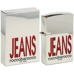 Tualettvesi Roccobarocco Jeans EDT meestele, 75 ml цена и информация | Духи для Него | hansapost.ee