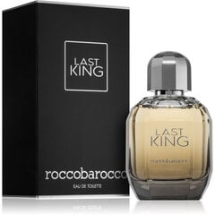 Tualettvesi Roccobarocco Last King EDT meestele, 100 ml цена и информация | Духи для Него | hansapost.ee