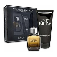 Kehahoolduse komplekt Roccobarocco Last King EDT meestele: Tualettvesi 100 ml + dušigeel 200 ml hind ja info | Parfüümid meestele | hansapost.ee