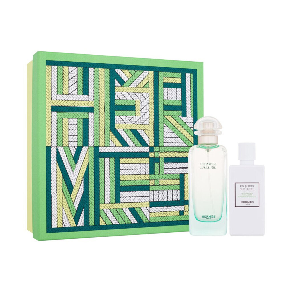 Kehahoolduskomplekt Hermes Un Jardin Sur Le Nil EDT naistele: Tualettvesi EDT, 100 ml + kehakreem, 80 ml цена и информация | Parfüümid naistele | hansapost.ee