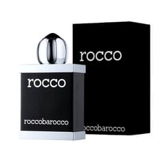 Tualettvesi Roccobarocco Rocco Black EDT meestele, 100 ml hind ja info | Parfüümid meestele | hansapost.ee