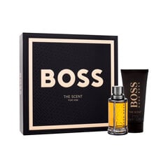 Kosmeetikakomplekt Hugo Boss Boss The Scent EDT meestele: Tualettvesi 50 ml + dušigeel 100 ml hind ja info | Parfüümid meestele | hansapost.ee