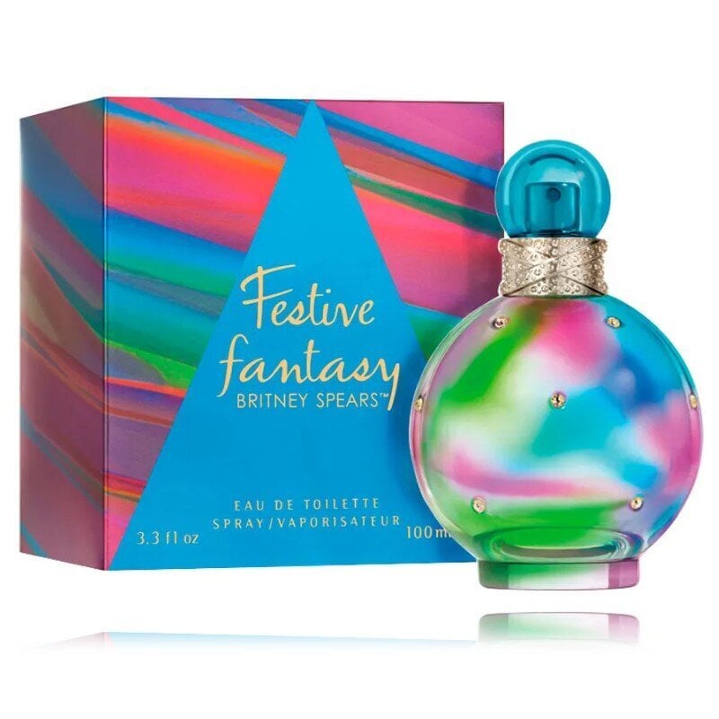 Tualettvesi Britney Spears Festive Fantasy EDT naistele, 100 ml hind ja info | Parfüümid naistele | hansapost.ee