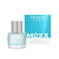 Tualettvesi Mexx Ice Touch EDT naistele, 20 ml цена и информация | Женские духи | hansapost.ee