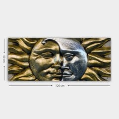 Репродукция Солнце и луна цена и информация | Настенные деревянные декорации | hansapost.ee