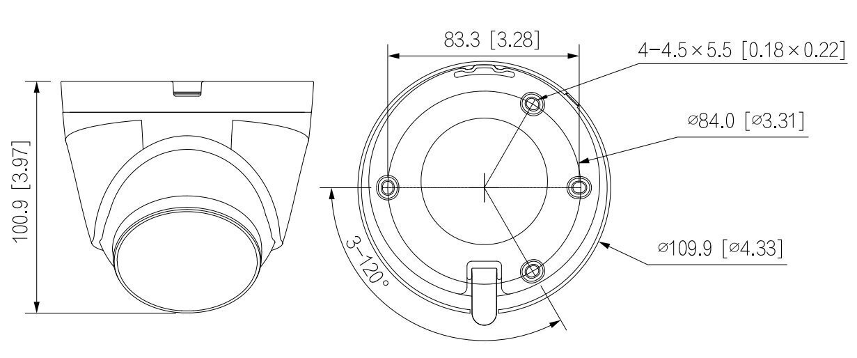 Valvekaamera Dahua 43177 hind ja info | Valvekaamerad | hansapost.ee