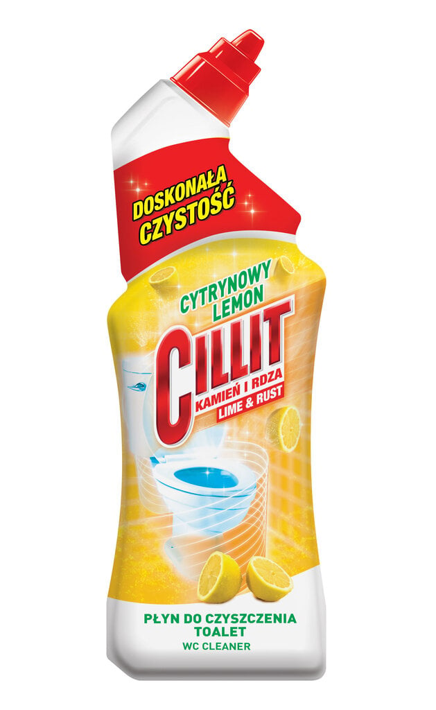 WC-puhastusvahend Cillit Lemon, 750ml hind ja info | Puhastusvahendid | hansapost.ee