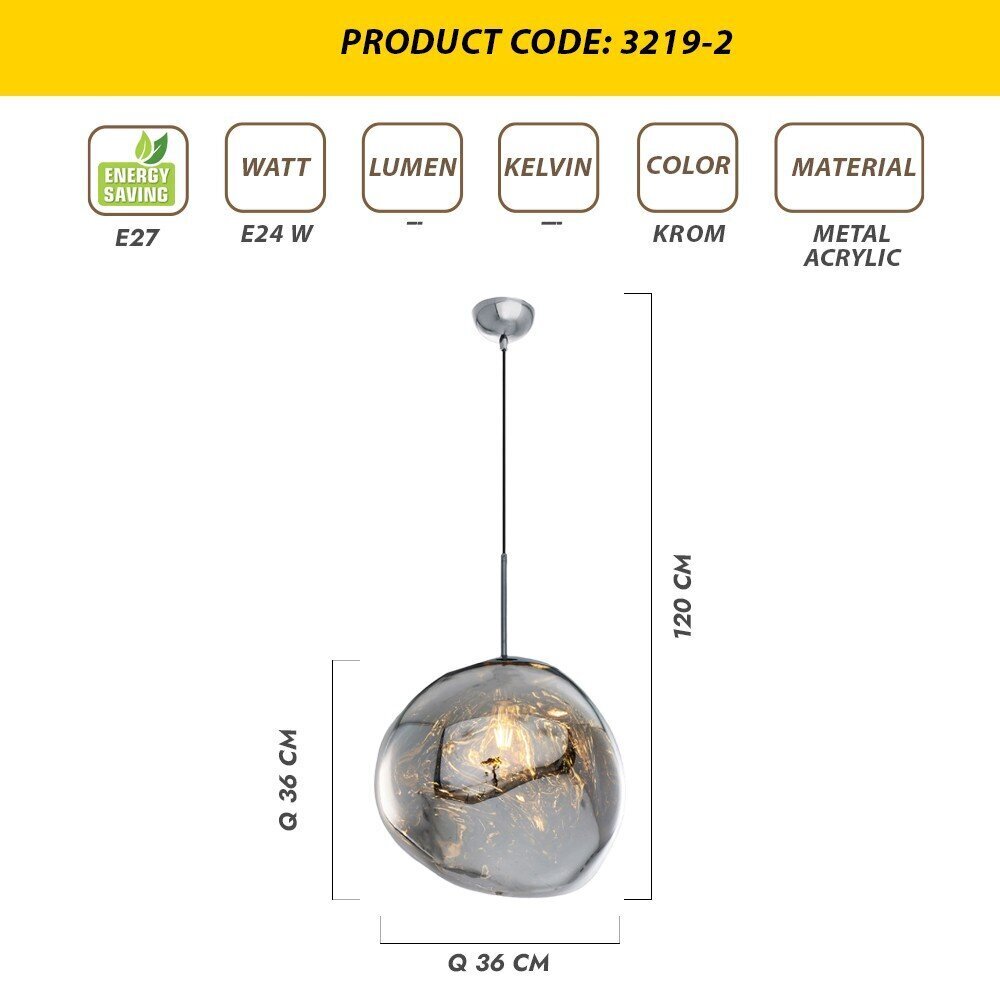 Ripplamp L1259 hind ja info | Rippvalgustid | hansapost.ee