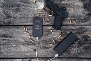 Tactical Smooth Thread Cable USB-C|USB-C  0.3m Black цена и информация | Кабели и провода | hansapost.ee