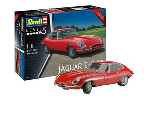 Сборная пластиковая модель. Revell - Jaguar E-Type Limited Edition, 1/8, 07717 цена и информация | Конструкторы и кубики | hansapost.ee