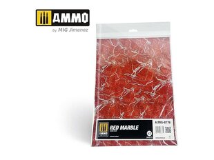 AMMO MIG - материал для моделирования Red Marble. Sheet of marble 8776 цена и информация | Принадлежности для рисования, лепки | hansapost.ee