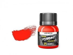 Эффект старения DRYBRUSH Red, 40 мл, 0643 цена и информация | Принадлежности для рисования, лепки | hansapost.ee