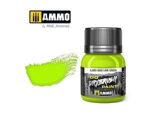 Эффект старения DRYBRUSH Lime Green, 40 мл, 0650 цена и информация | Принадлежности для рисования, лепки | hansapost.ee