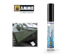 Сборная пластиковая модель AMMO MIG - EFFECTS BRUSHER - Wet Effects, 1802 цена и информация | Особенности<br>-<br>Материал: дерево, пластик, стекло.<br>- Ручка из массива дерева, высококачественная и стильная.<br>- Зеркало высокой четкости, восстанавливает вашу максимальную четкость.<br>- Это подходит мужчинам и женщинам для повседневного макияжа и для путешествий. | hansapost.ee