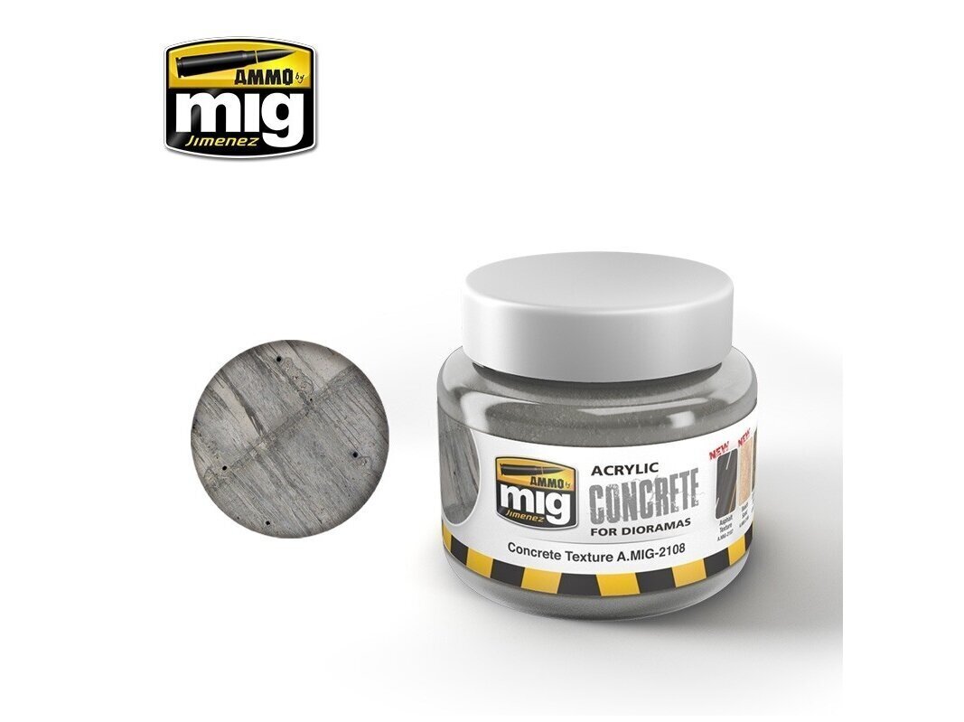 Ammo Mig - Concrete Texture, 250 ml Amig2108 hind ja info | Kunstitarbed, voolimise tarvikud | hansapost.ee