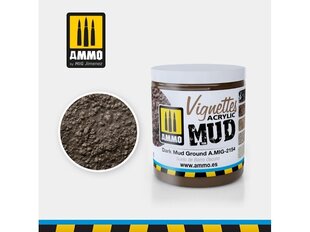 Имитация настоящей почвы AMMO MIG - DARK MUD GROUND, 100 мл AMIG2154 цена и информация | Принадлежности для рисования, лепки | hansapost.ee