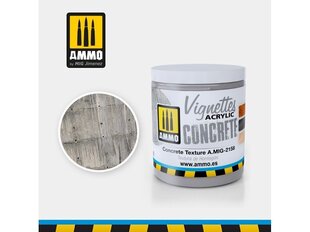 AMMO MIG - CONCRETE TEXTURE, 100ml. AMIG2158 hind ja info | Kunstitarbed, voolimise tarvikud | hansapost.ee