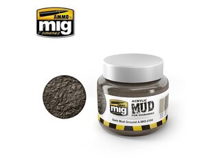 AMMO MIG - Akrüülmuda DARK MUD GROUND, 250ml, 2104 hind ja info | Kunstitarbed, voolimise tarvikud | hansapost.ee