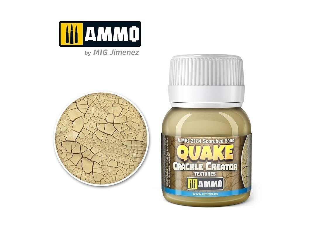 Pigment tekstuuri jaoks Ammo Scorched Sand, 40ml, 2184 цена и информация | Kunstitarbed, voolimise tarvikud | hansapost.ee