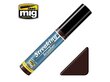 AMMO MIG streakingbusher Red Brown 1252 hind ja info | Kunstitarbed, voolimise tarvikud | hansapost.ee