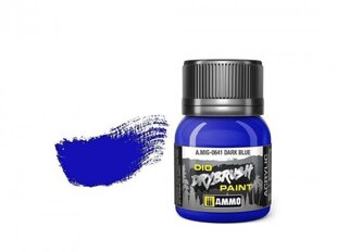 Värv Ammo Mig Drybrush Dark Blue 0641, 40 ml, sinine hind ja info | Kunstitarbed, voolimise tarvikud | hansapost.ee