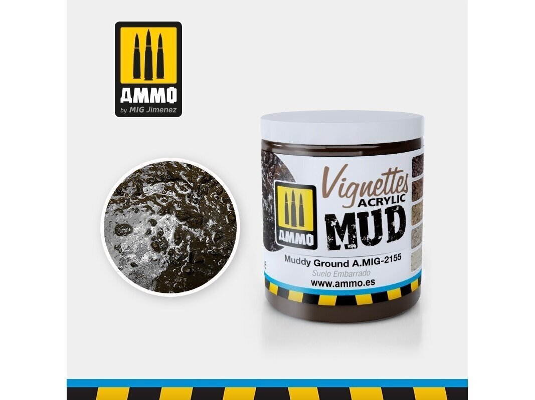 AMMO MIG - MUDDY GROUND, 100ml. AMIG2155 hind ja info | Kunstitarbed, voolimise tarvikud | hansapost.ee