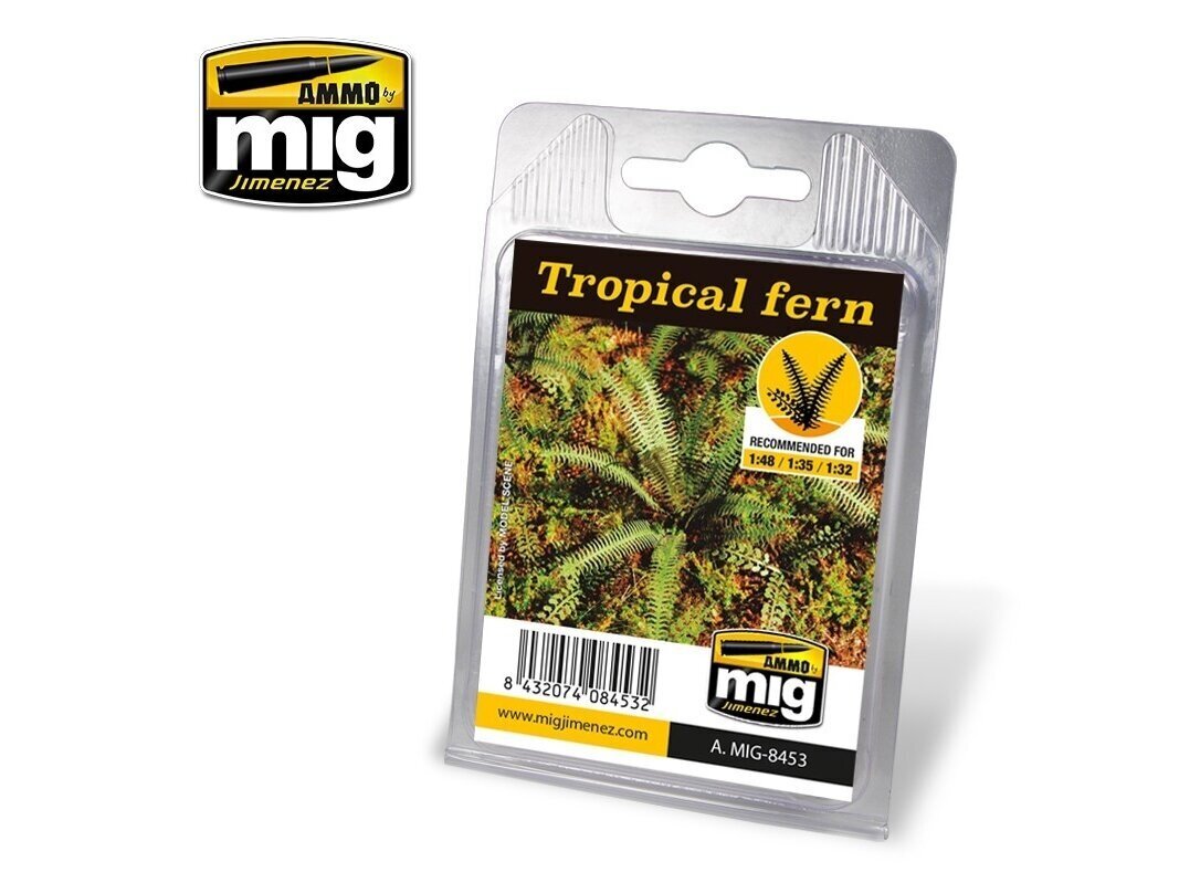 AMMO MIG - TROPICAL FERN, 8453 hind ja info | Kunstitarbed, voolimise tarvikud | hansapost.ee