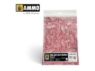 AMMO MIG - материал для моделирования Pink and Gold Marble. Round die-cut for Bases for Wargames 8787 цена и информация | Принадлежности для рисования, лепки | hansapost.ee