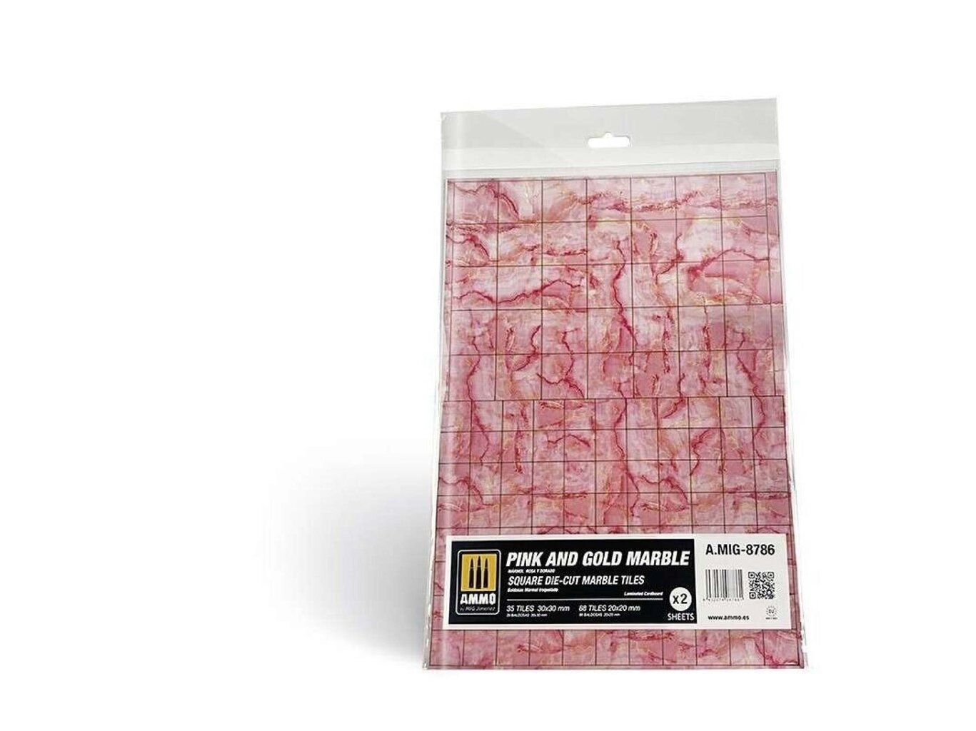 Modelleerimismaterjal Ammo Mig Pink and Gold Marble, 2tk, 8786, roosa/kuldne цена и информация | Kunstitarbed, voolimise tarvikud | hansapost.ee