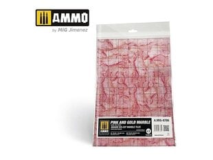 AMMO MIG - материал для моделирования Pink and Gold Marble. Square die-cut marble tiles 8786 цена и информация | Особенности<br>-<br>Материал: дерево, пластик, стекло.<br>- Ручка из массива дерева, высококачественная и стильная.<br>- Зеркало высокой четкости, восстанавливает вашу максимальную четкость.<br>- Это подходит мужчинам и женщинам для повседневного макияжа и для путешествий. | hansapost.ee