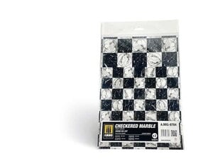 AMMO MIG - материал для моделирования Checkered Marble. Round die-cut for bases for wargames 8784 цена и информация | Принадлежности для рисования, лепки | hansapost.ee