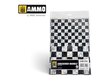 Materjal modelleerimiseks Ammo Mig Checkered Marble, 2 tk, 8782, must/valge hind ja info | Kunstitarbed, voolimise tarvikud | hansapost.ee