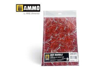 AMMO MIG - материал для моделирования Red Marble. Square die-cut marble tiles 8777 цена и информация | Особенности<br>-<br>Материал: дерево, пластик, стекло.<br>- Ручка из массива дерева, высококачественная и стильная.<br>- Зеркало высокой четкости, восстанавливает вашу максимальную четкость.<br>- Это подходит мужчинам и женщинам для повседневного макияжа и для путешествий. | hansapost.ee