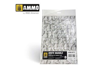 AMMO MIG - материал для моделирования White Marble. Square die-cut marble tiles 8771 цена и информация | Особенности<br>-<br>Материал: дерево, пластик, стекло.<br>- Ручка из массива дерева, высококачественная и стильная.<br>- Зеркало высокой четкости, восстанавливает вашу максимальную четкость.<br>- Это подходит мужчинам и женщинам для повседневного макияжа и для путешествий. | hansapost.ee