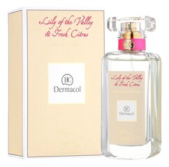 Lõhnavesi Dermacol Lily of the Valley & Fresh Citrus EDP naistele 50 ml hind ja info | Parfüümid naistele | hansapost.ee