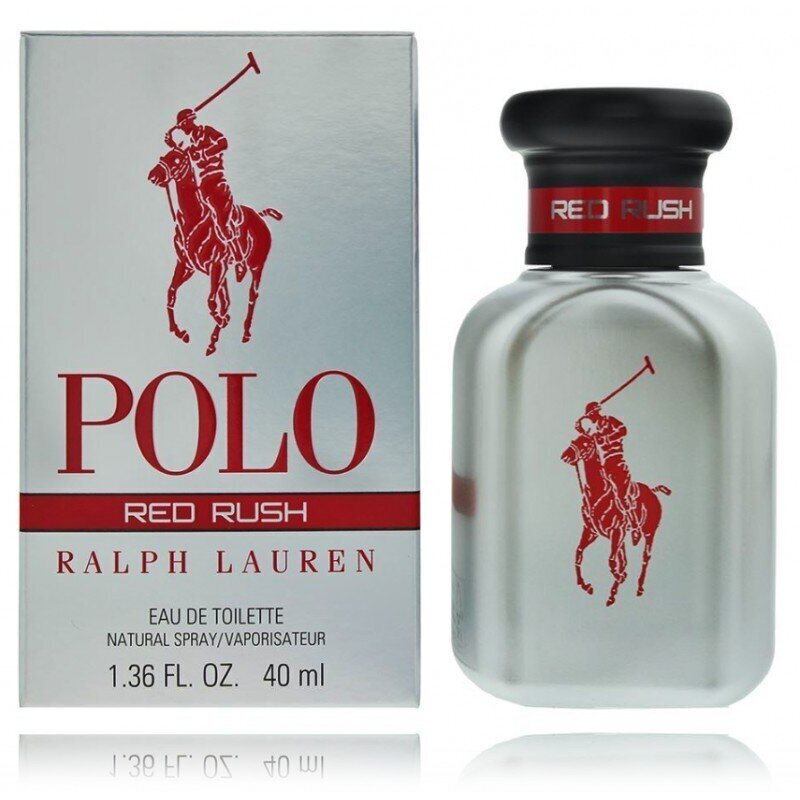 Tualettvesi Ralph Lauren Polo Red Rush EDT meestele, 40 ml цена и информация | Parfüümid meestele | hansapost.ee