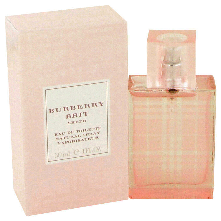 Tualettvesi Burberry brit sheer EDT naistele, 30 ml hind ja info | Parfüümid naistele | hansapost.ee