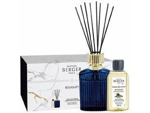 Maison Berger ParisKomplekt Maison Berger Paris: Kodulõhnastaja pulkadega Alpha royal blue, 350 ml + Kodulõhnastaja Under the Olive Tree, 200 ml hind ja info | Lõhnapulgad ja kodulõhnastajad | hansapost.ee