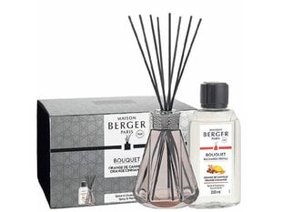 Komplekt Maison Berger Paris: Kodulõhnastaja pulkadega, 280 ml + Kodulõhnastaja, 200 ml price and information | Incense sticks and home fresheners | hansapost.ee