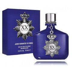 John Varvatos XX Indigo Туалетная вода для мужчин 75 мл цена и информация | Духи для Него | hansapost.ee