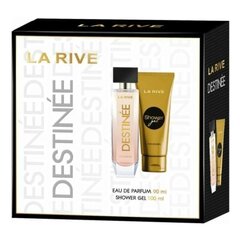 Komplekt La Rive Destinée naistele: Lõhnavesi EDP, 90 ml + Dušigeel, 100 ml hind ja info | Parfüümid naistele | hansapost.ee