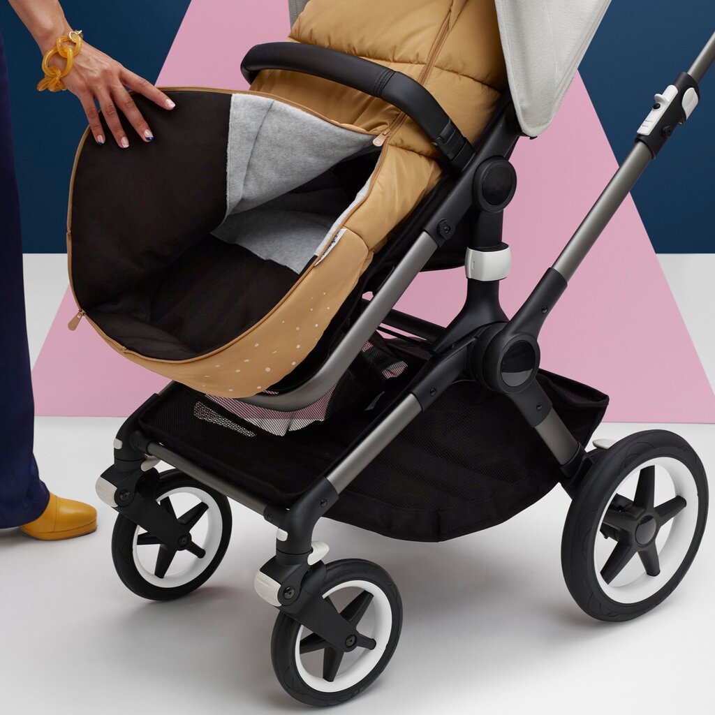 Vankri magamiskott Bugaboo, Noir Limited Edition Black Moonlight цена и информация | Lapsevankrite tarvikud | hansapost.ee