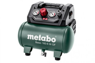 Компрессор Basic 160-6 W OF безмасляный, Metabo цена и информация | Быстрые зажимы | hansapost.ee