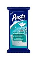 Niisked salvrätikud vannituppa Presto, 72 tk price and information | Cleaning products | hansapost.ee