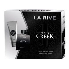 Komplekt La Rive Black Creek meestele: Tualettvesi EDT, 100 ml + dušigeel, 100 ml hind ja info | Parfüümid meestele | hansapost.ee