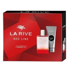 Komplekt La Rive Red Line meestele: Tualettvesi EDT, 90 ml + dušigeel, 100 ml price and information | Perfumes for men | hansapost.ee