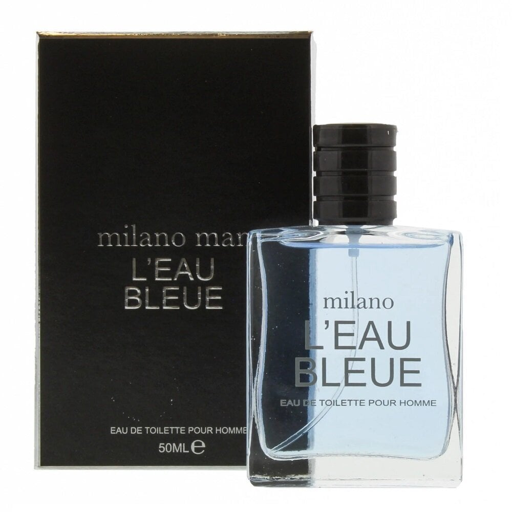 Tualettvesi Milano L'Eau Bleue EDT meestele, 50 ml цена и информация | Parfüümid meestele | hansapost.ee